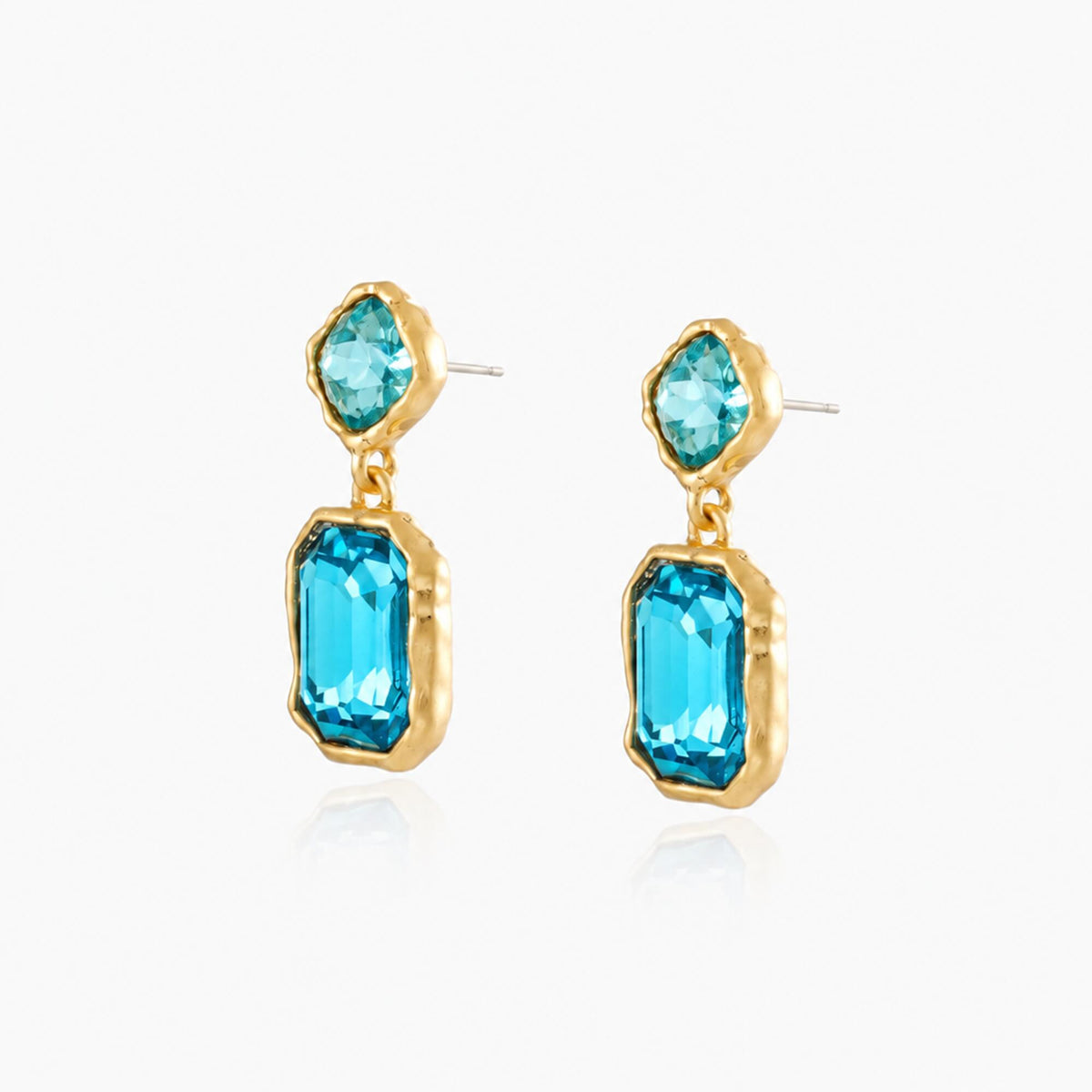 Olive Gemline Earrings