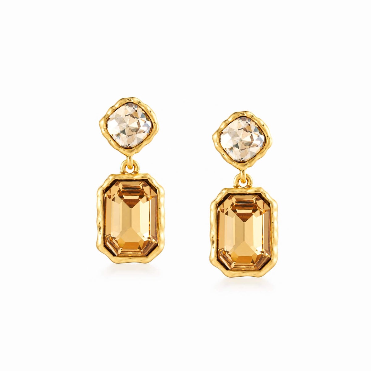 Olive Gemline Earrings
