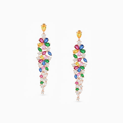 Floral Cascade Earrings