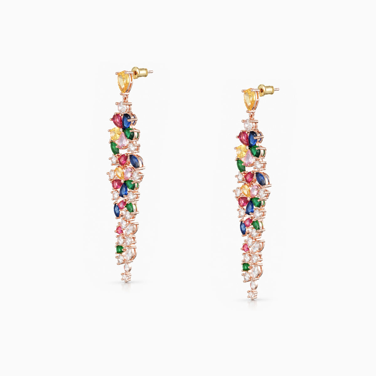 Floral Cascade Earrings