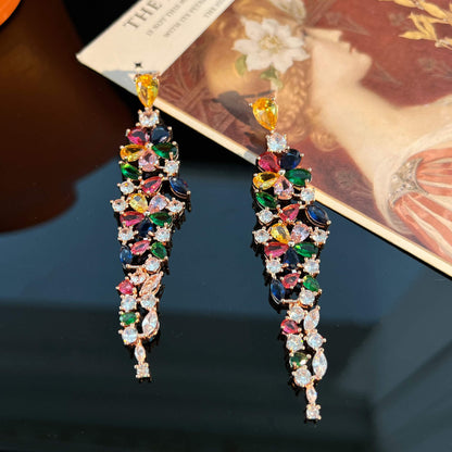 Floral Cascade Earrings
