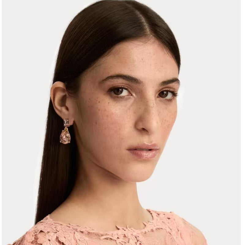 Geometric Teardrop Earrings