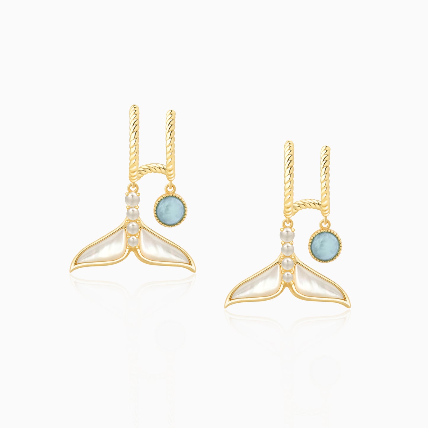 Mermaid Tail Earrings