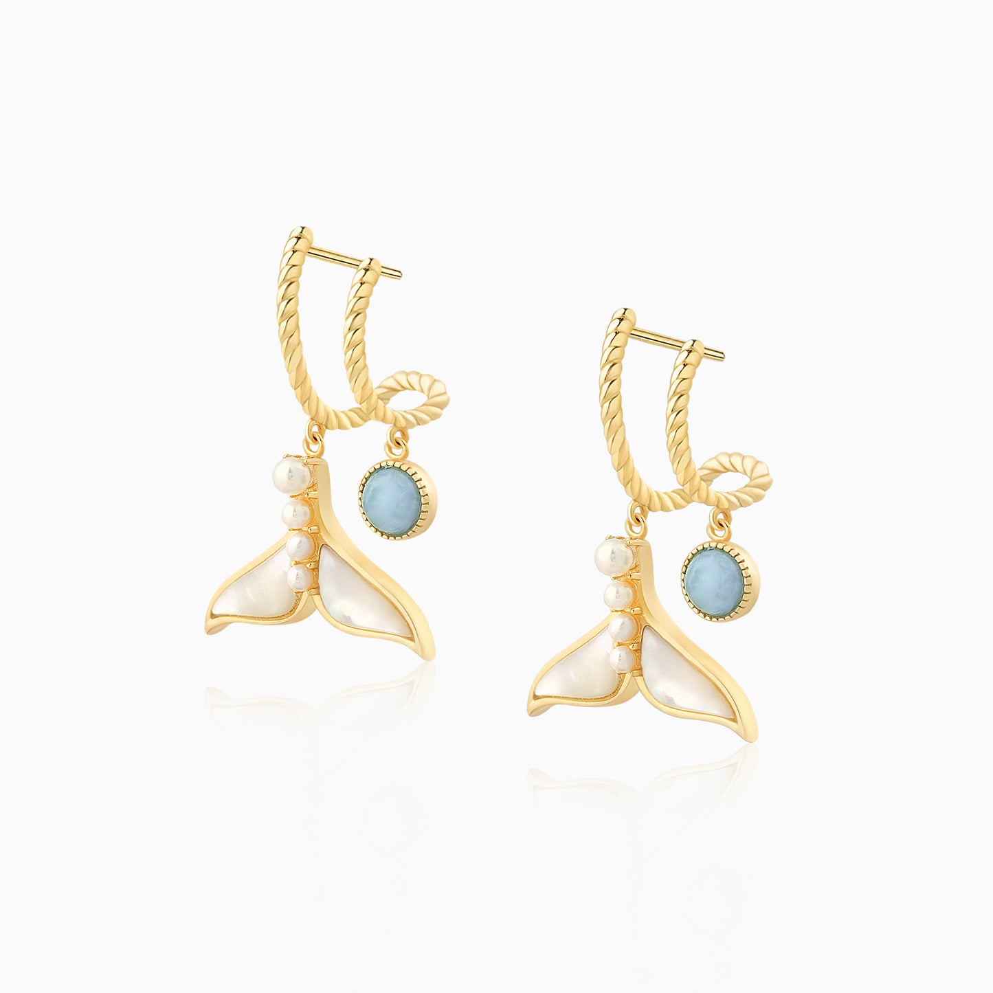 Mermaid Tail Earrings