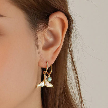 Mermaid Tail Earrings