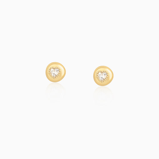 Shine Heart Earrings