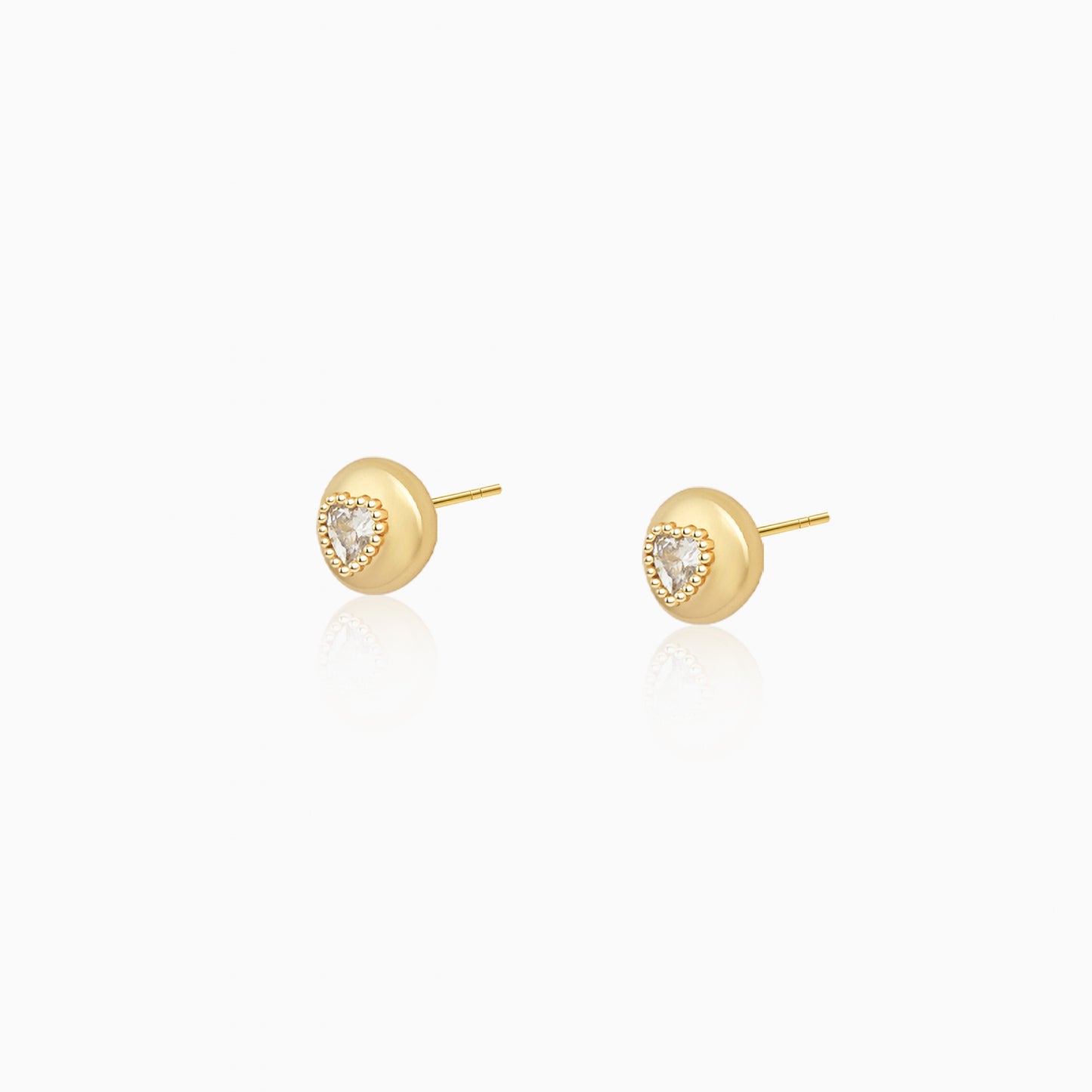 Shine Heart Earrings