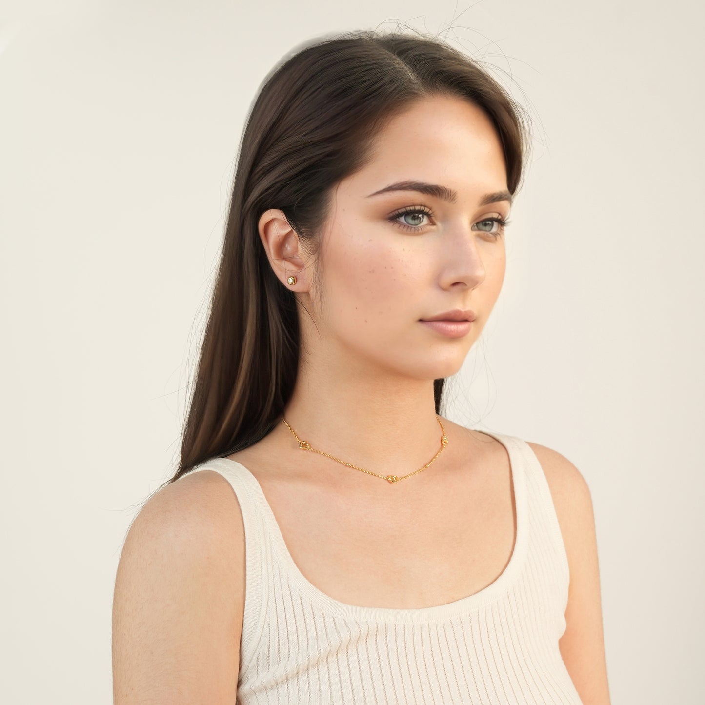 Shine Heart Earrings