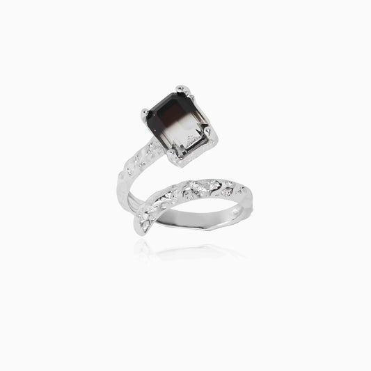 Black Tourmaline Specter Ring