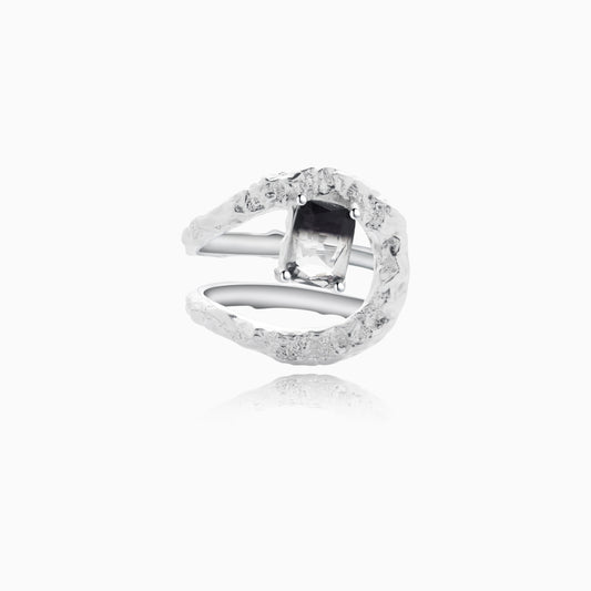 Nightfall Black Tourmaline Ring
