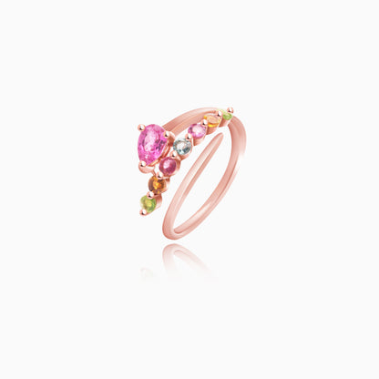 Stardust Tourmaline Ring