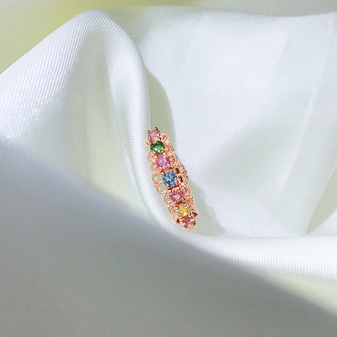Crown Tourmaline Ring