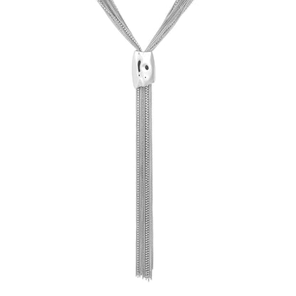 Multi-Strand Tassel Chain Necklace