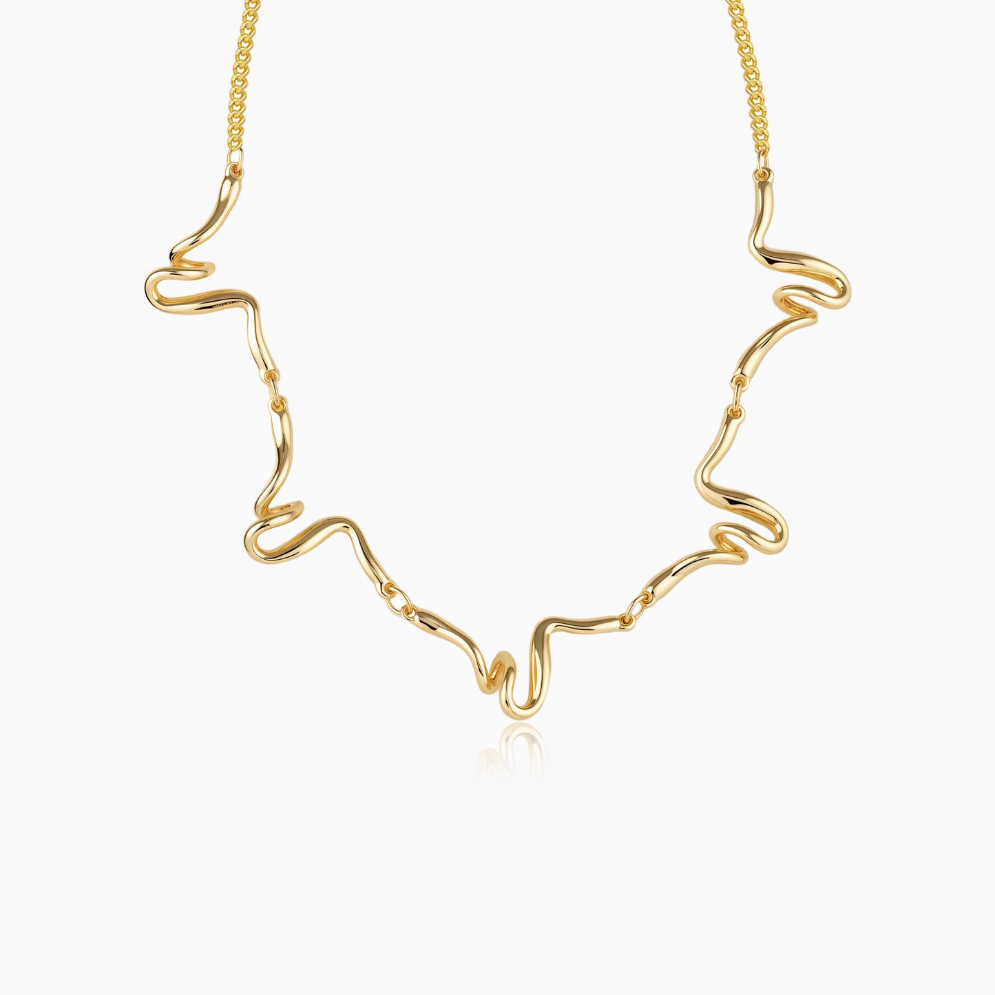 Abstract Fluid Necklace