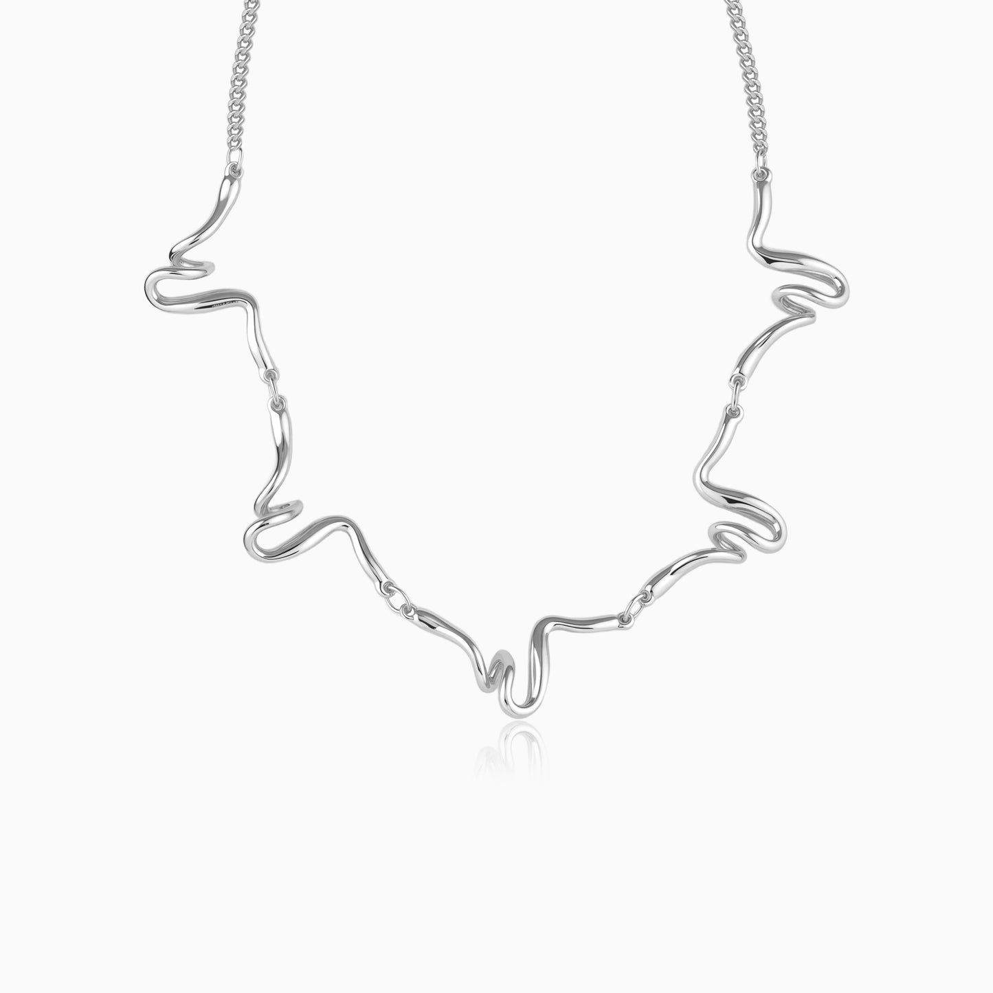 Abstract Fluid Necklace