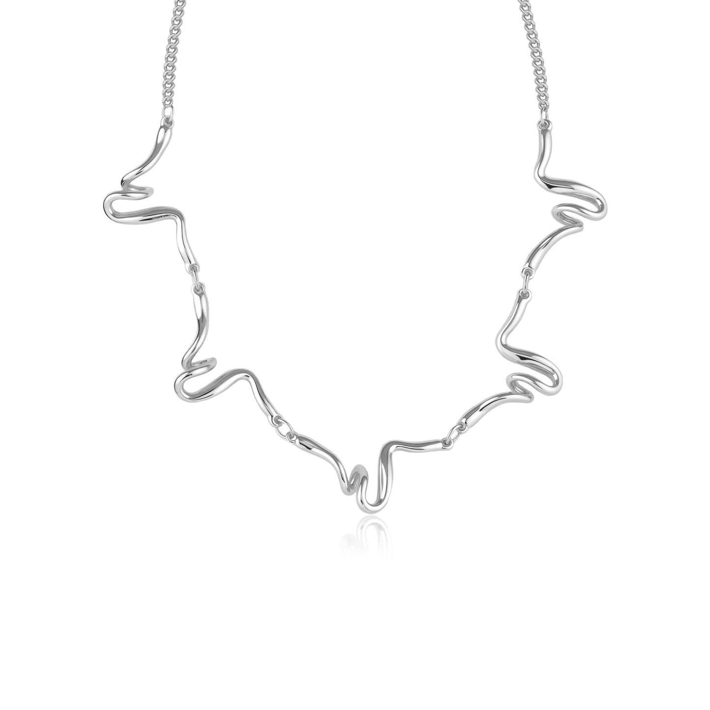Abstract Fluid Necklace