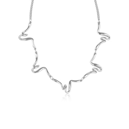 Abstract Fluid Necklace