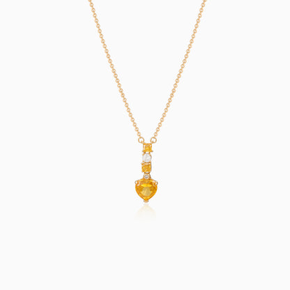 Radiant Heart Pendant Necklace