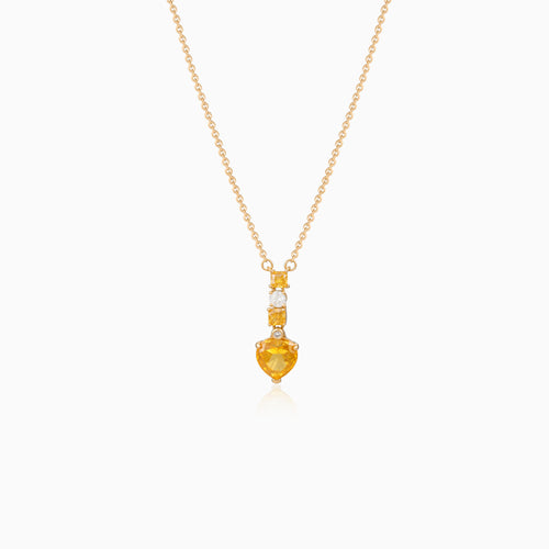 Radiant Heart Pendant Necklace
