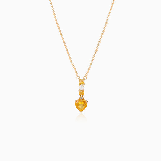 Radiant Heart Pendant Necklace