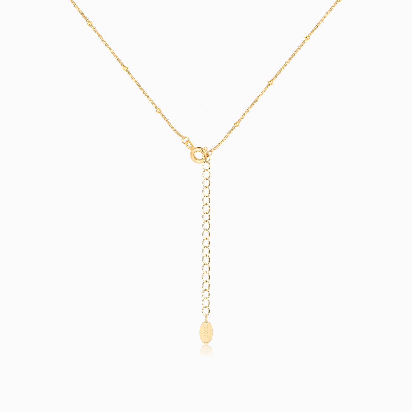 Malachite S925 Gold Plated Necklace