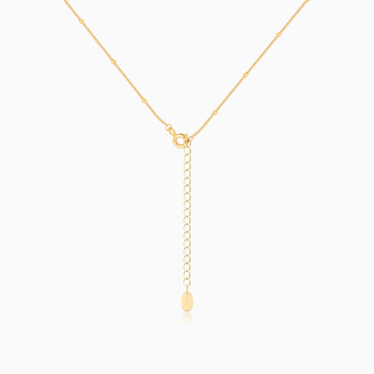 Malachite S925 Gold Plated Necklace