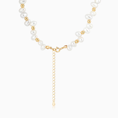 Baroque Pearl S925 Gold Plated Necklace