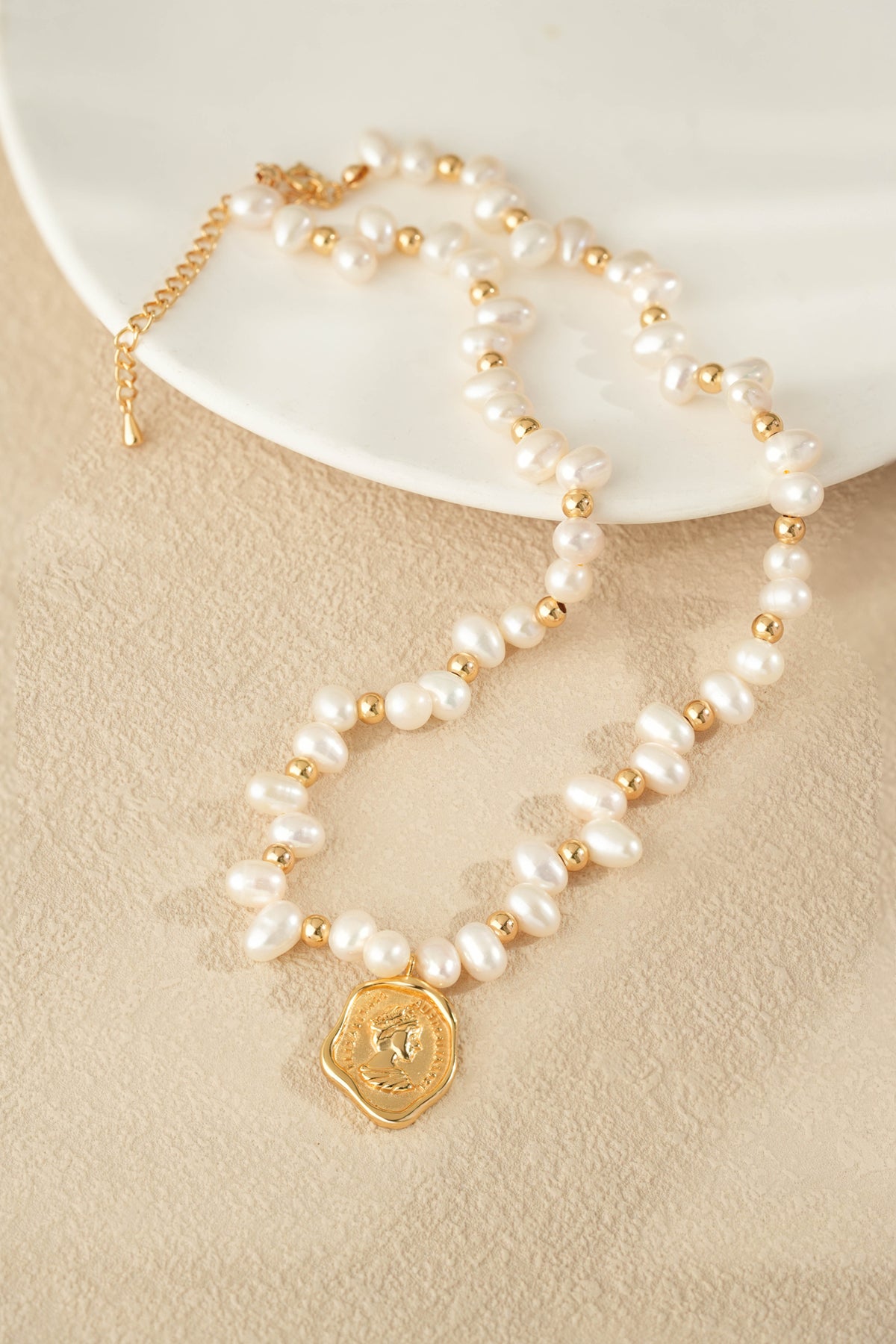 Baroque Pearl S925 Gold Plated Necklace