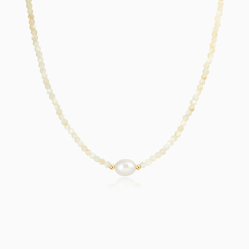 Natural Shell Beaded Necklace