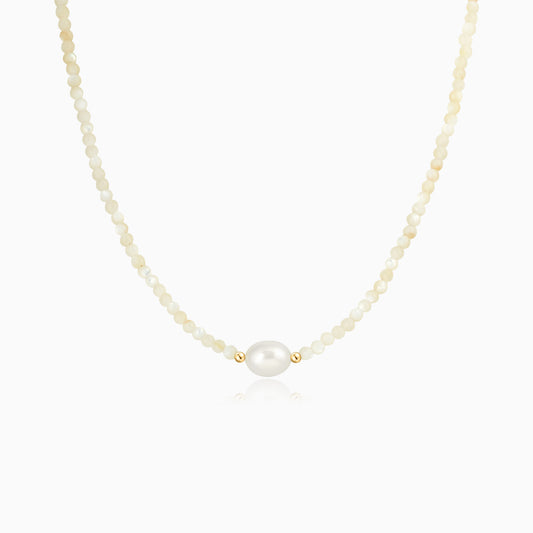 Natural Shell Beaded Necklace