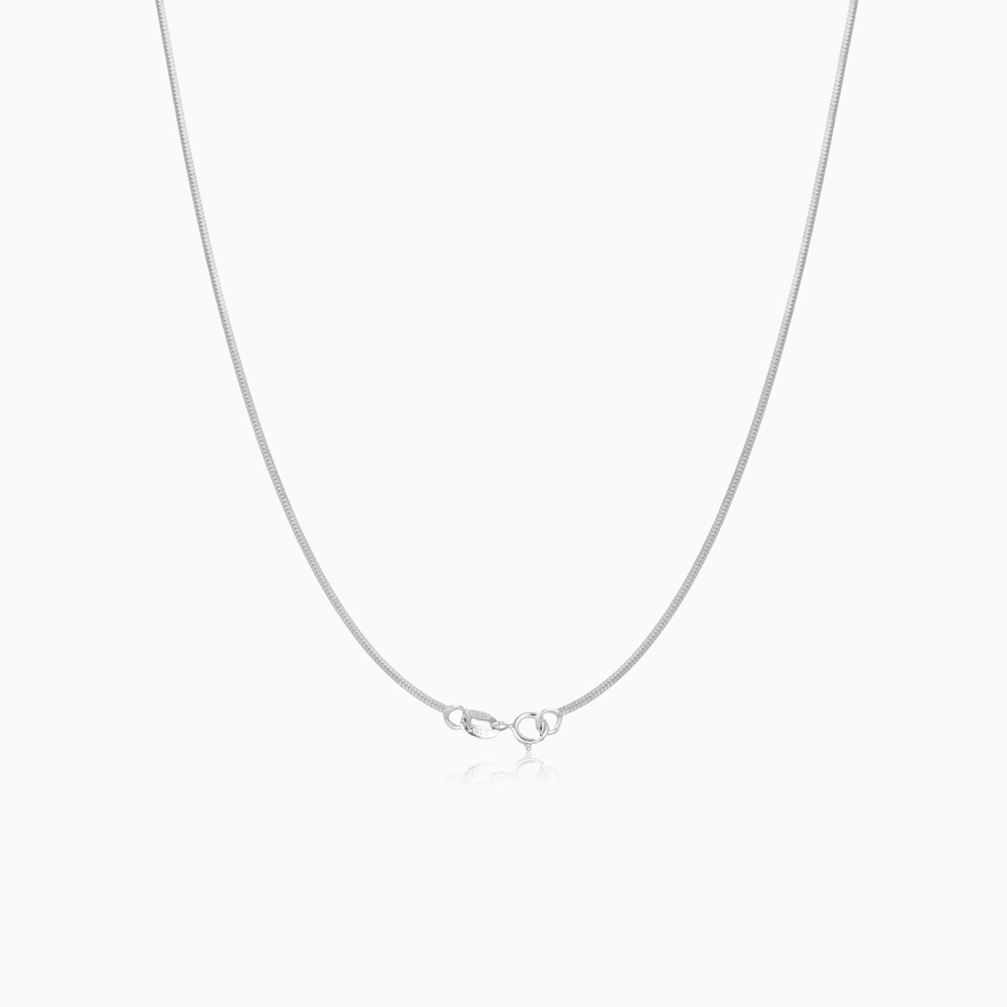 Sleek Snake Chain Necklace-9mm