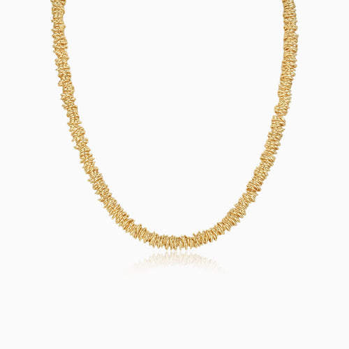 Ripple Bead Chain Necklace