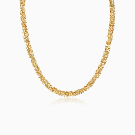 Ripple Bead Chain Necklace