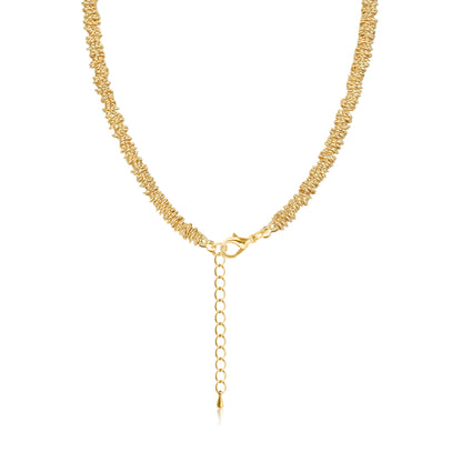 Ripple Bead Chain Necklace