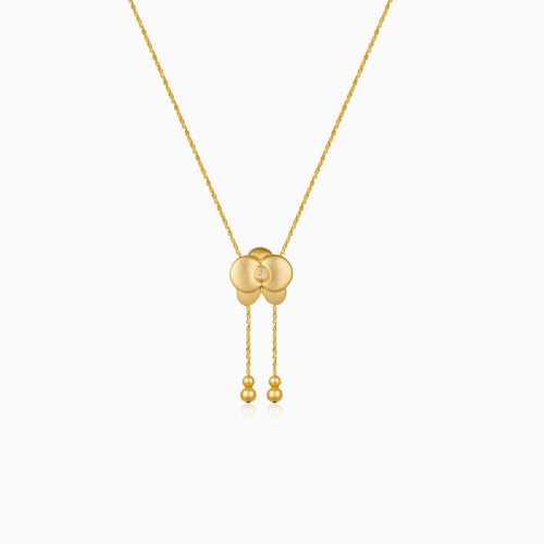 Petal Bloom Slider Necklace