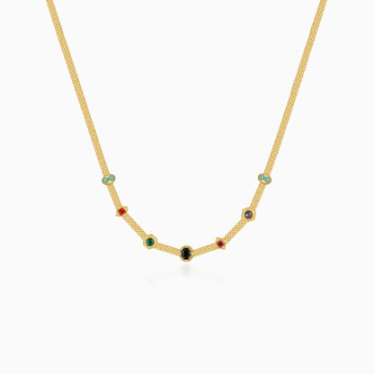 Colorstone Harmony Chain Necklace