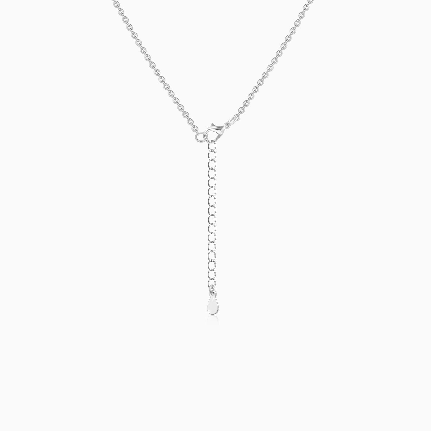 Starlit Oval Pendant Necklace