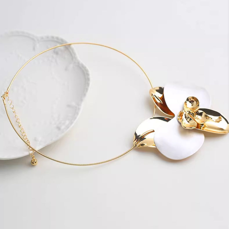 Orchid Bloom Necklace