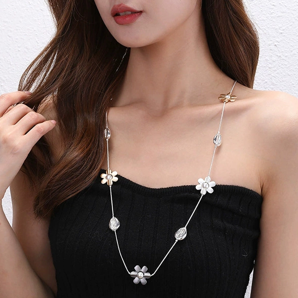Bloom & Shell Long Necklace