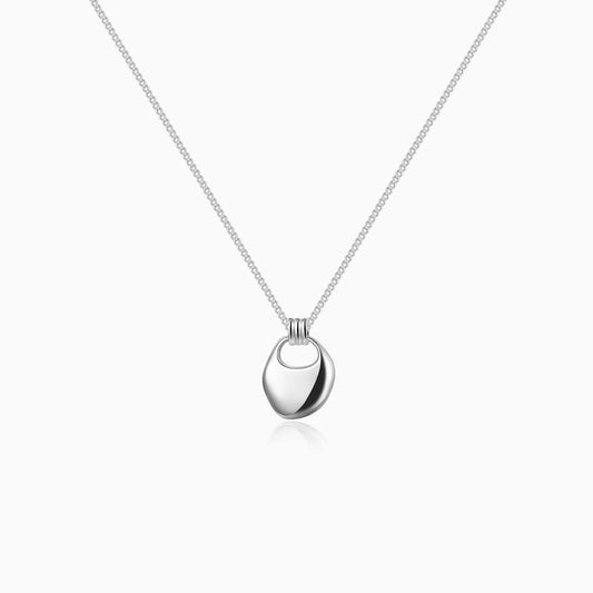 Minimalist Fluid Pendant Necklace