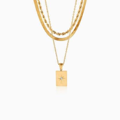 Starlit Layered Chain Set