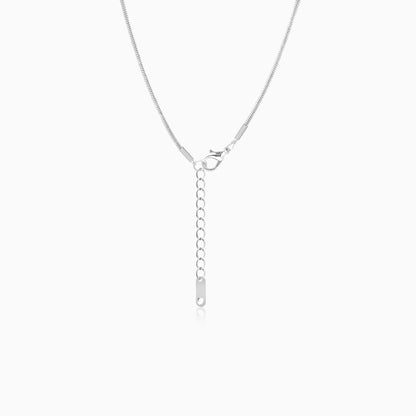 Cross Loop Pendant Necklace