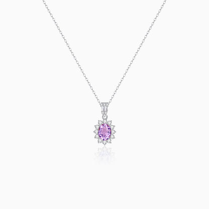 Oval Aurora Spark Necklace