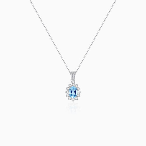 Oval Aurora Spark Necklace