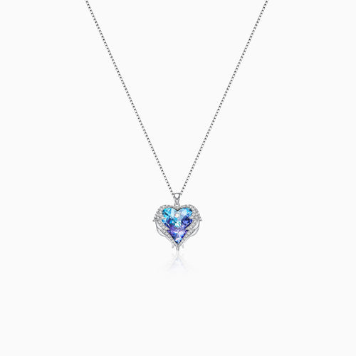 Guardian Angel Heart Necklace