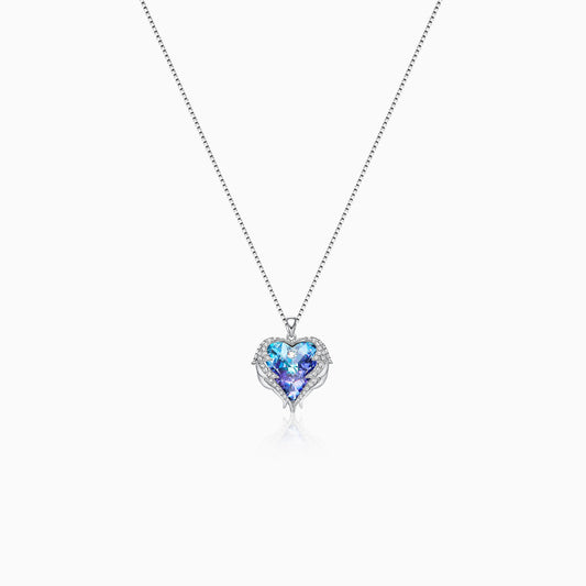 Guardian Angel Heart Necklace