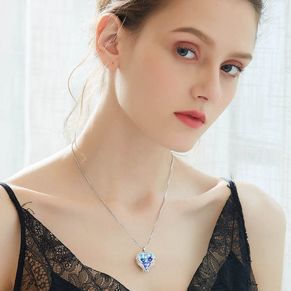 Guardian Angel Heart Necklace