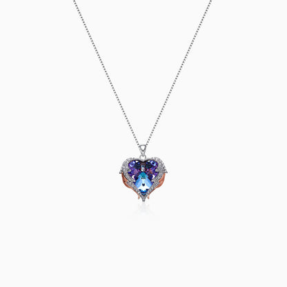 Guardian Angel Heart Necklace