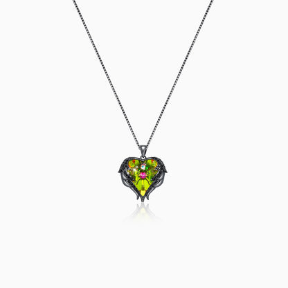 Guardian Angel Heart Necklace