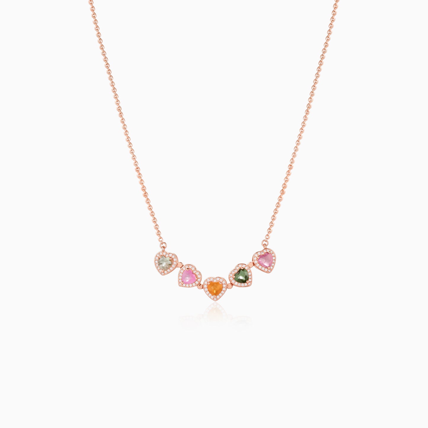 Magnetic Heart Bloom Necklace